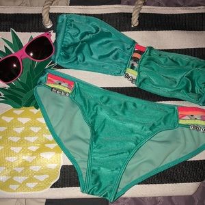 Cute Bandeau Swimsuit